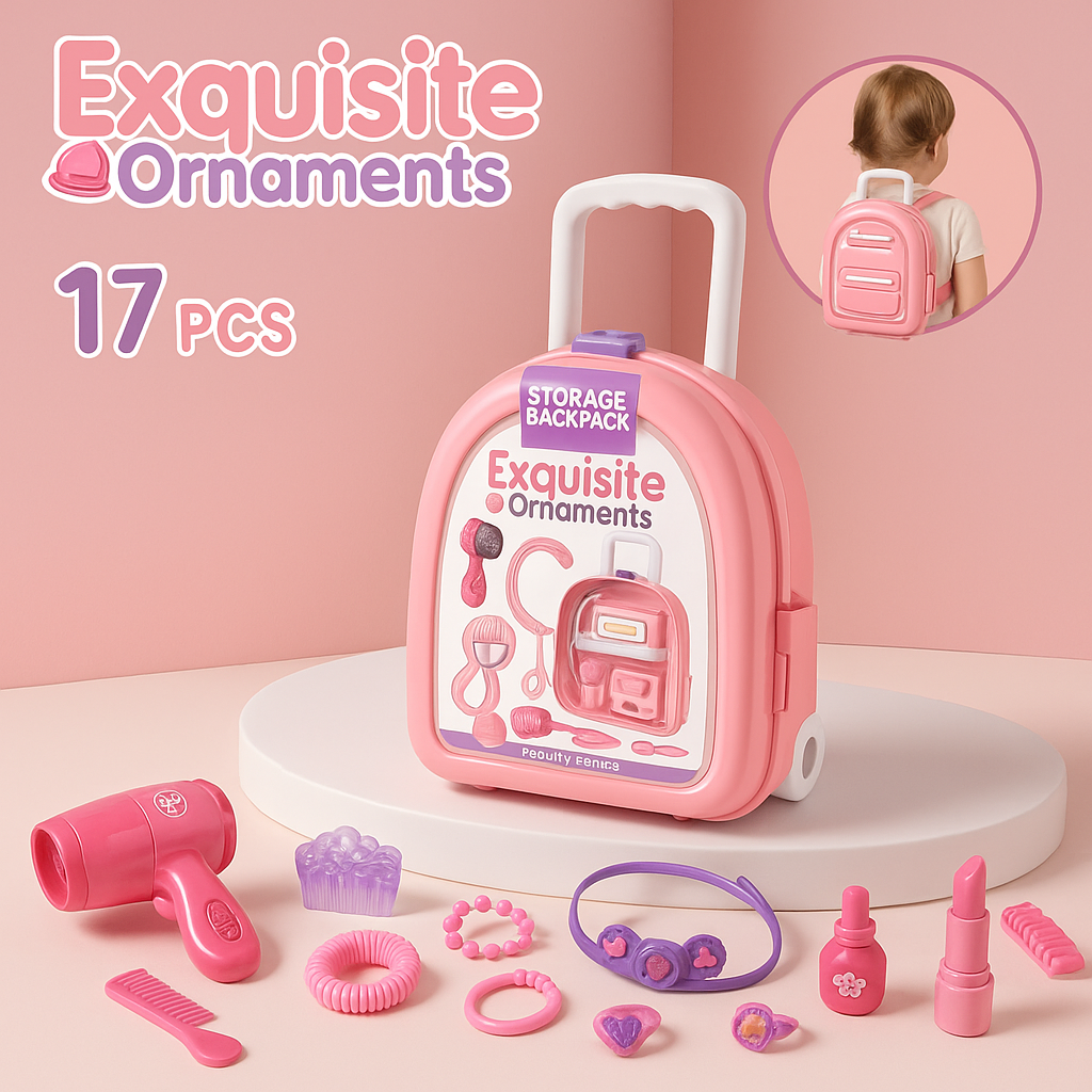 Q Mini Valija de Belleza Infantil - Niña